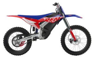 RFN Warrior SX-E15 Plus electric motocross bike primary product shot – full side profile