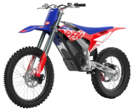 RFN Warrior SX-E15 Plus electric dirt bike rear angle and swingarm suspension detail