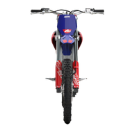 RFN Warrior SX-E15 e-dirt bike cockpit, controls, and display close-up