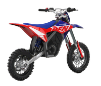 RFN Warrior SX-E5 youth electric motocross bike three-quarter front view