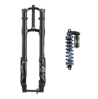 RFloXa Hawk31 Max black fork and RAB53RV rear shock full suspension kit – stealth black finish, complete upgrade for Sur-Ron and Talaria, $1,245 at BHive Moto Shop Utah