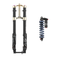 RFloXa Hawk31 Max gold fork and RAB53RV rear shock full suspension kit – gold finish, complete upgrade for electric dirt bikes, $1,249 at BHive Moto Shop Utah