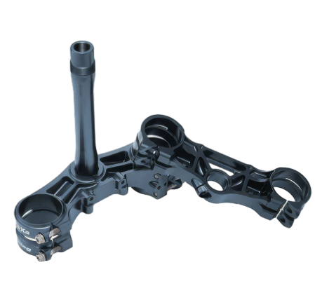 RFloXa Ultra43 front fork lower leg and axle detail – professional installation available at BHive Moto Shop Utah