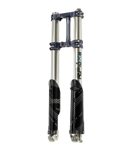 RFloXa Ultra43 front fork primary shot – 43mm premium suspension upgrade for Sur-Ron Ultra Bee, $1,590 at BHive Moto Shop
