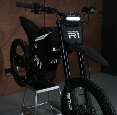 Rerode R1 electric motorcycle off-road in Utah — BHive Moto exclusive dealership