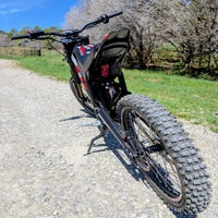 rear wheel, exhaust-free electric drivetrain, off-road