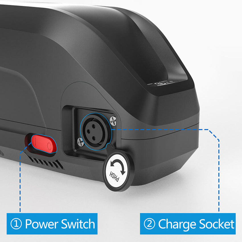 48V17.5AH 0-1500W Electric Bicycle Lithium Battery