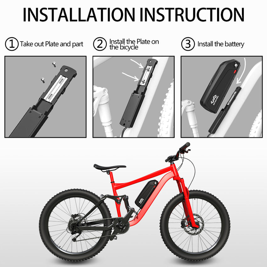 52V14.4AH 0-1200W Electric Bicycle Lithium Battery
