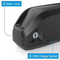 48V17.5AH 0-1500W Electric Bicycle Lithium Battery