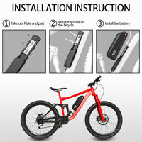 48V14.4AH 0-1200W Electric Bicycle Lithium Battery