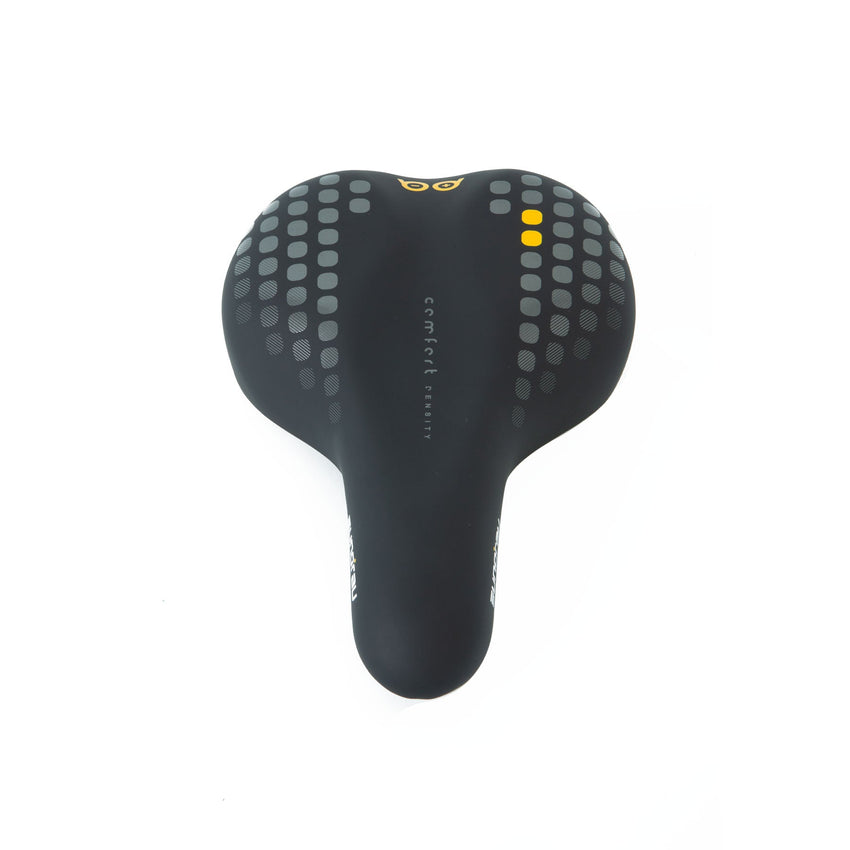 Eunorau C7 Comfort Saddle: C7 saddle top rear view