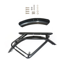 SPECTER-S rack and fender with hardware, angled