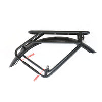 Eunorau SPECTER-S Rack & Fender Set: SPECTER-S rack with dimensions