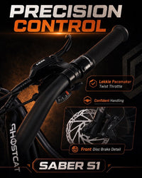 GhostCat Saber S1 | High Performance Mountain Bike | Class II/III