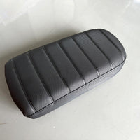 Freego Passenger Seat Cushion, three-quarter view of pleated pad