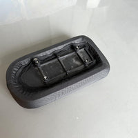 Freego Passenger Seat Cushion, underside showing mounting brackets