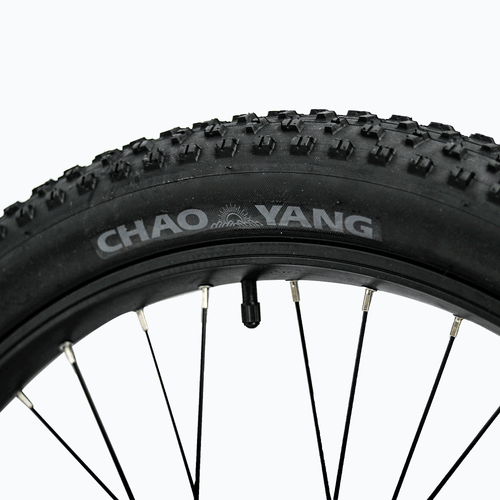 Eunorau 27.5 x 3" Wheel Set for SPECTER-S: Chaoyang tire tread close-up