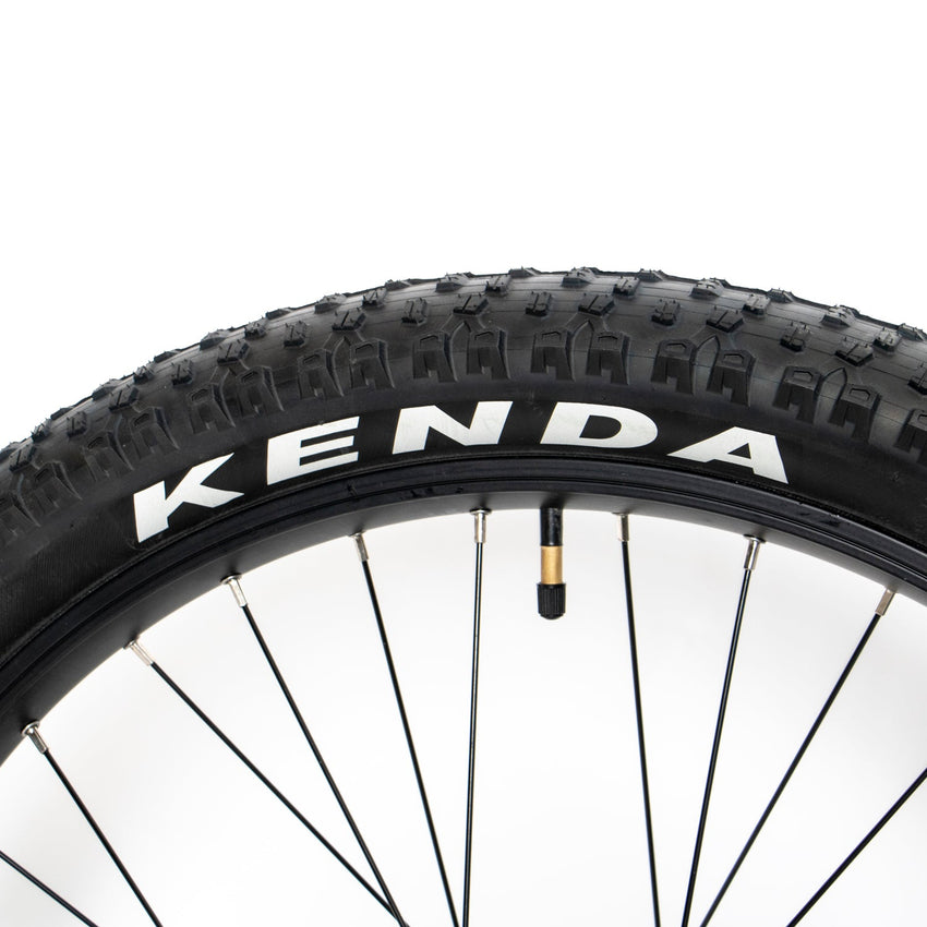 Eunorau 27.5 x 3" Wheel Set for SPECTER-S: Kenda tire tread close-up