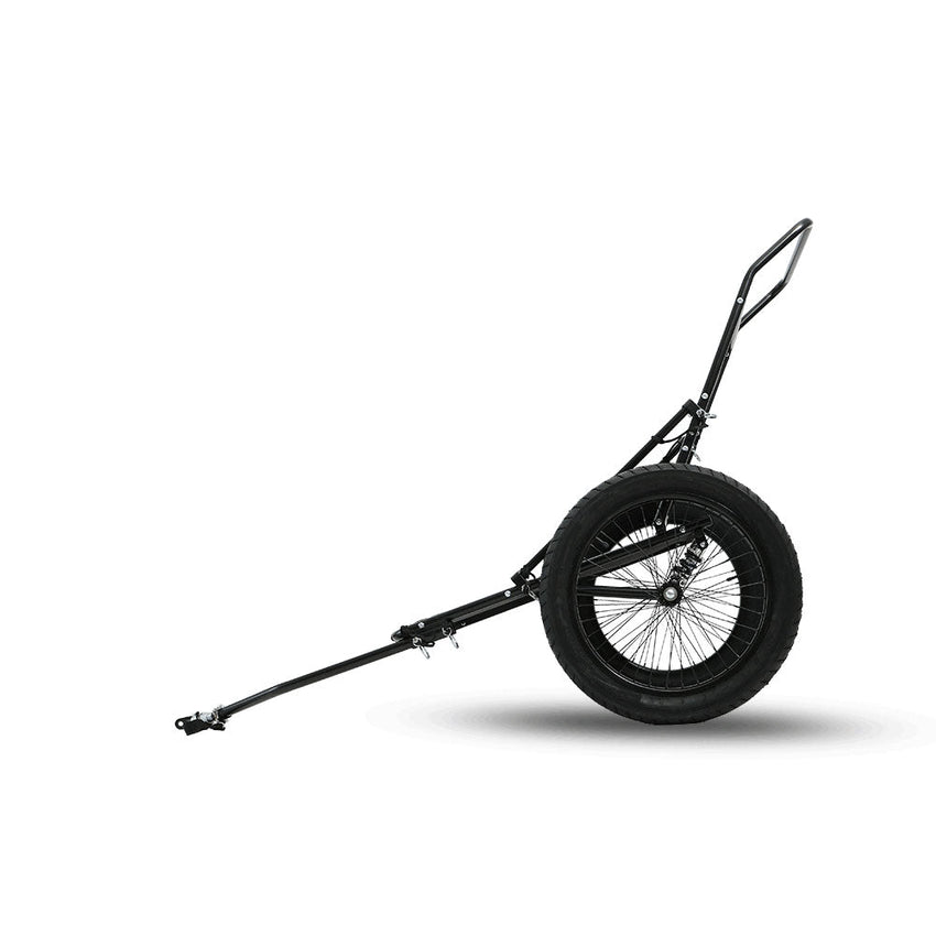 Eunorau 2-Wheel Hunting Trailer: hunting trailer side profile