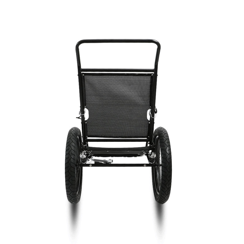 Eunorau 2-Wheel Hunting Trailer: hunting trailer rear view
