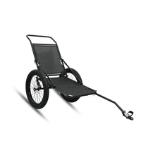 Eunorau 2-wheel hunting trailer, side view