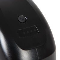 Eunorau FLASH secondary battery power button and indicator close-up