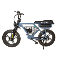 Eunorau FLASH with mid-position basket installed
