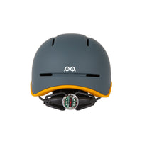 Genesis Jr. helmet rear view with light and dial