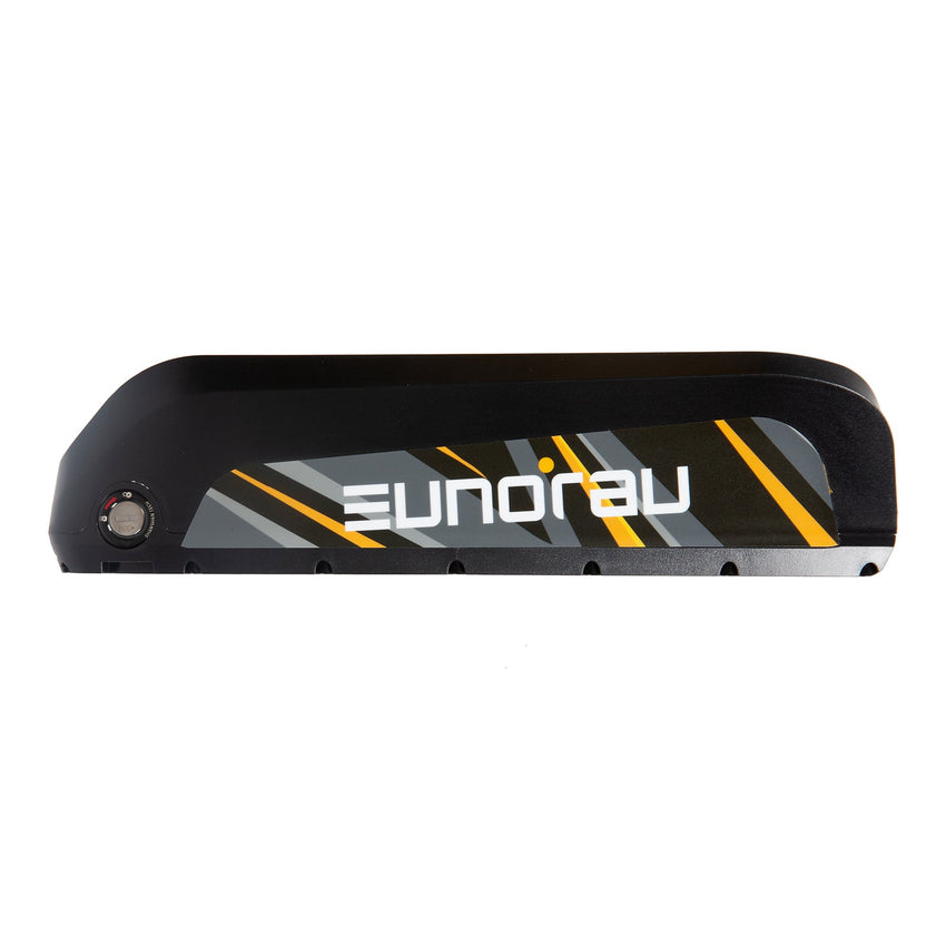 Universal secondary battery with Eunorau graphics