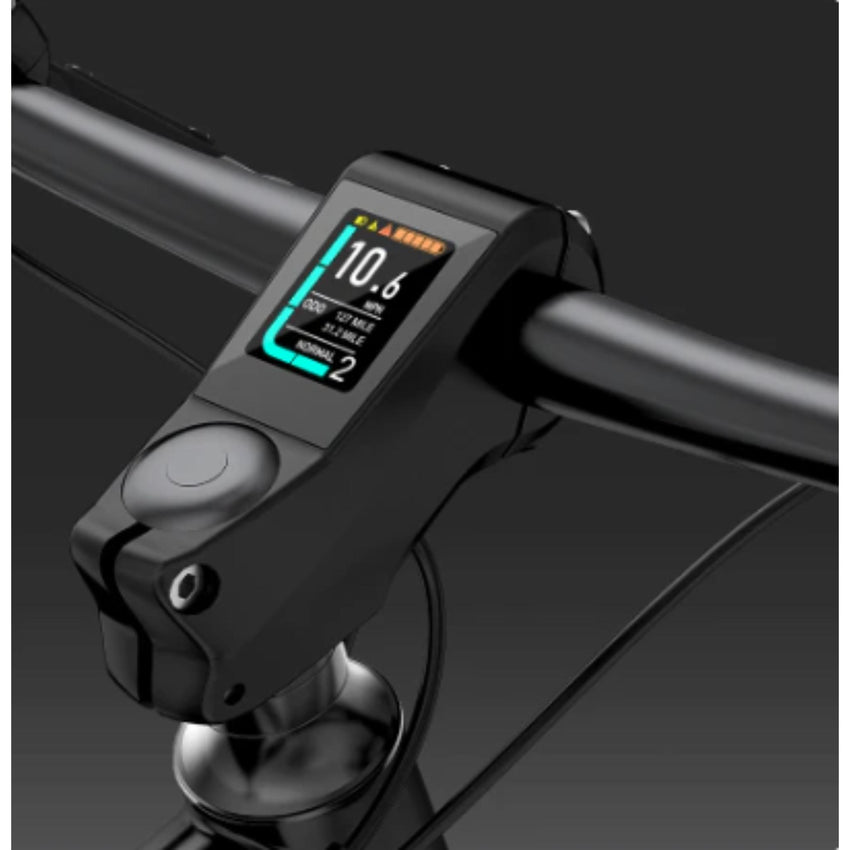 VanPowers City Vanture belt drive electric bike saddle and rear rack view