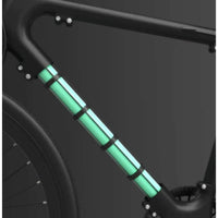 VanPowers City Vanture ultra lightweight ebike front wheel and fork detail