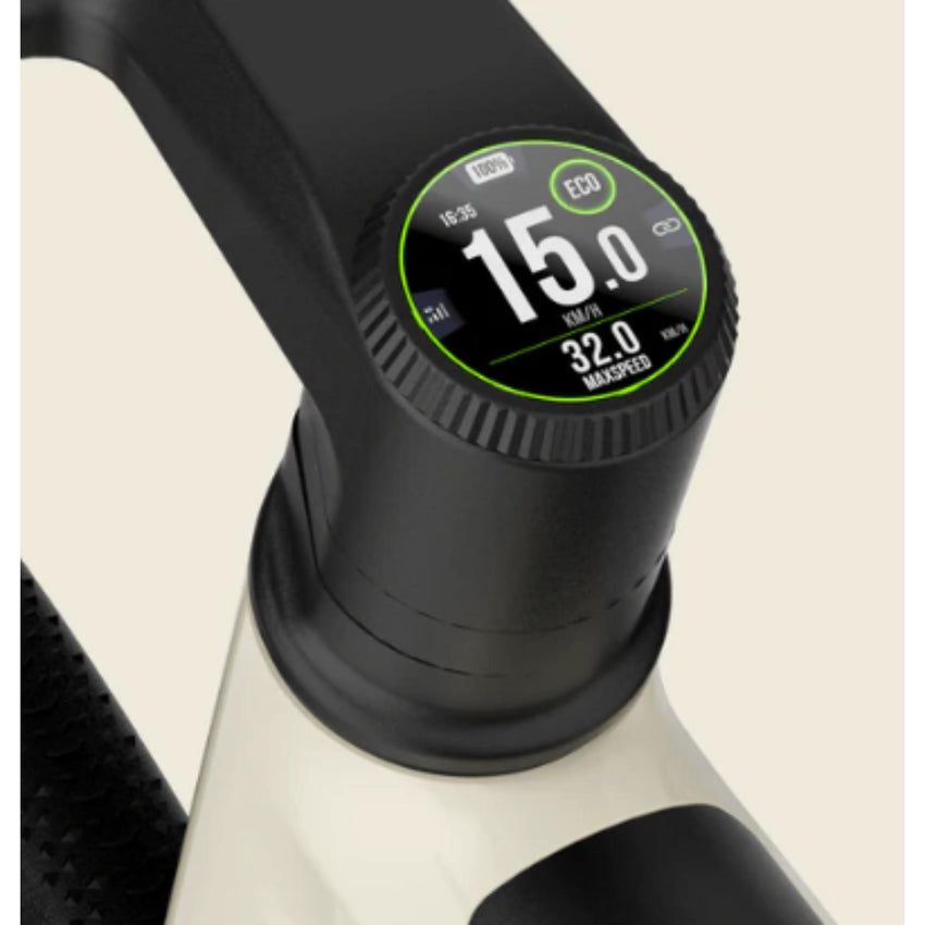 VanPowers UrbanCross Pro e-bike lifestyle shot – urban riding adventure available at BHive Moto Shop Utah