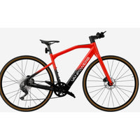 VanPowers UrbanCross Pro electric bike rear quarter view highlighting drivetrain and rear wheel detail
