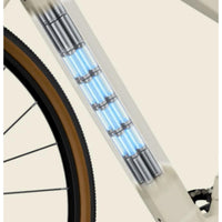 VanPowers UrbanCross Pro lightweight electric bike front fork and brake detail – at BHive Moto Shop