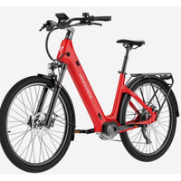 VanPowers UrbanGlide Ultra mid drive ebike side profile showing full frame and component layout