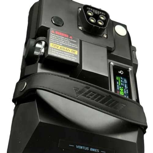 Ventus 72V 65Ah Ultra Bee battery side view – extended range upgrade for Sur-Ron Ultra Bee platform