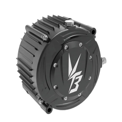 Ventus Ryuga 52kW motor primary product shot – transparent background, drop-in electric dirt bike upgrade