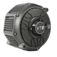 Ventus VTB 28kW motor side profile – 37+ HP brushless e-moto motor for Sur-Ron, Talaria, and Segway, $799 at BHive Moto Shop