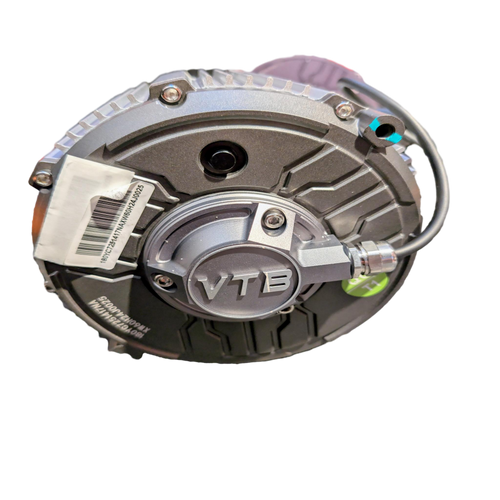 Ventus VTB 28kW motor primary product shot – transparent background, drop-in replacement for electric dirt bikes