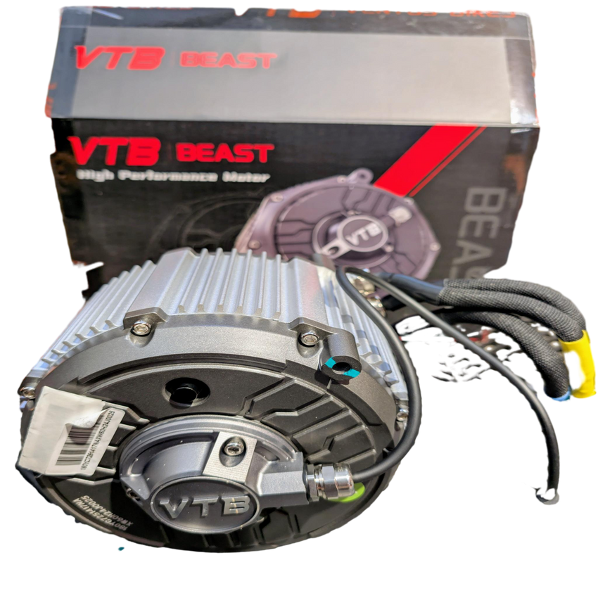 Ventus VTB 28kW motor three-quarter view – advanced thermal management, IP67 waterproof rating