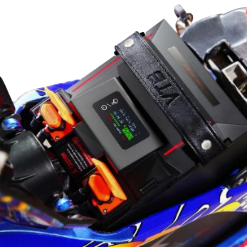 Ventus VTB 72V 50Ah premium battery angle view – professional installation at BHive Moto Shop Utah