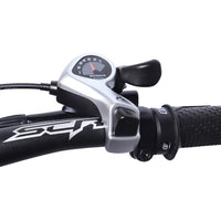 Freego X2 Shimano 7-Speed Finger Shifter mounted on a handlebar