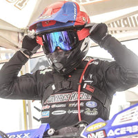 Blue Magnetic Infinity Lens