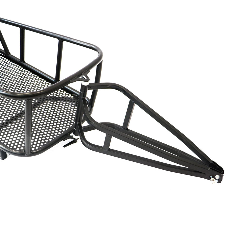 Eunorau Fat Tire Cargo Trailer: trailer cargo basket close-up
