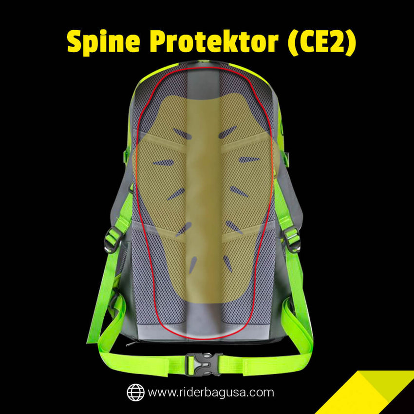 Spinal Code Back Protector Universal Ce Level 2 Spine Protector Motorcycle Back Protector – BHive ...