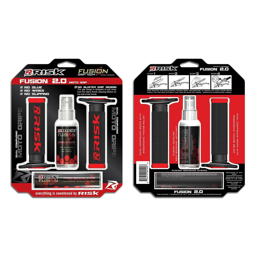 FUSION 2.0 Motocross Grips with Fusion Bonding System