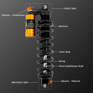 KKE Brand-new Modified Rear Suspension Shock for Surron Light Bee-X 2019-2024