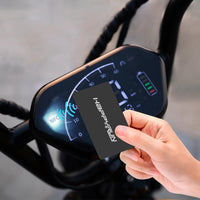 HappyRun e-bike display unlocked with NFC card