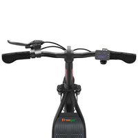 Freego F12 electric scooter handlebar with brake levers and display
