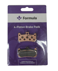 Formula 4 Piston Sintered Brake Pads